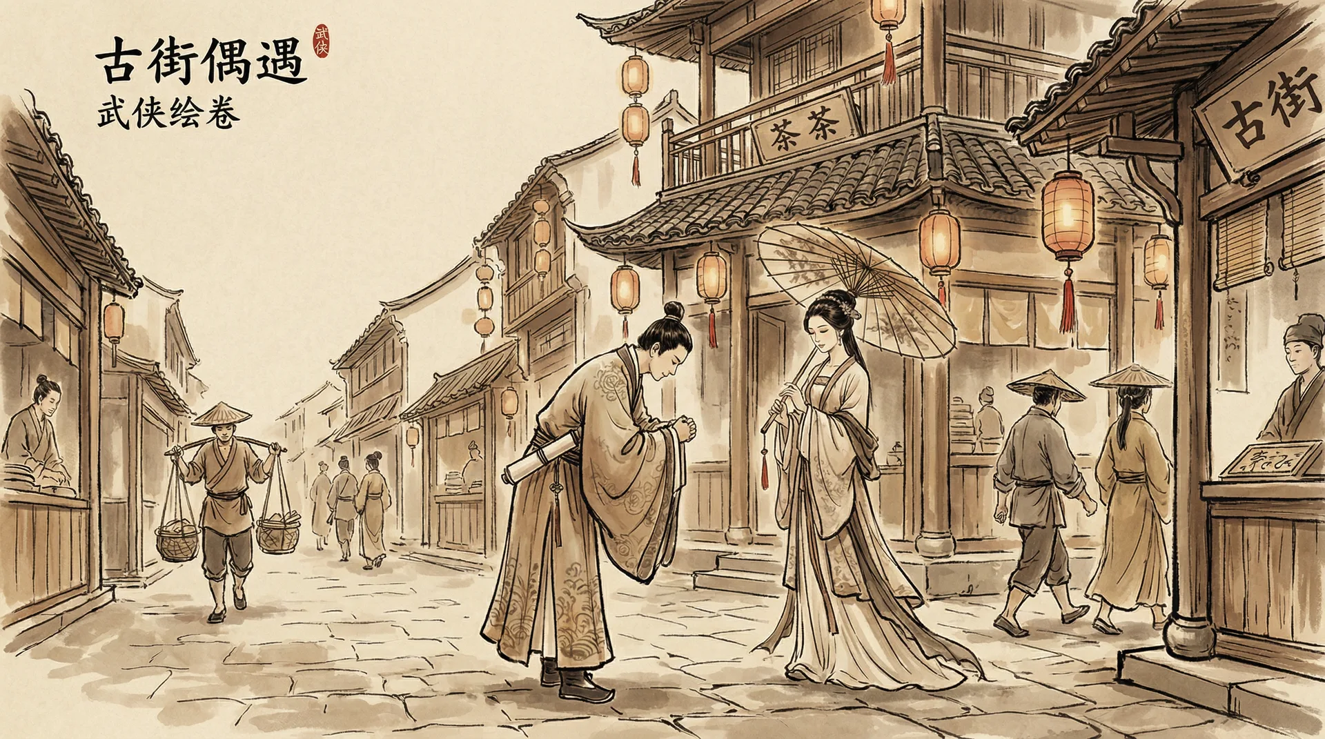 探花 - 凌波微步开场白精要